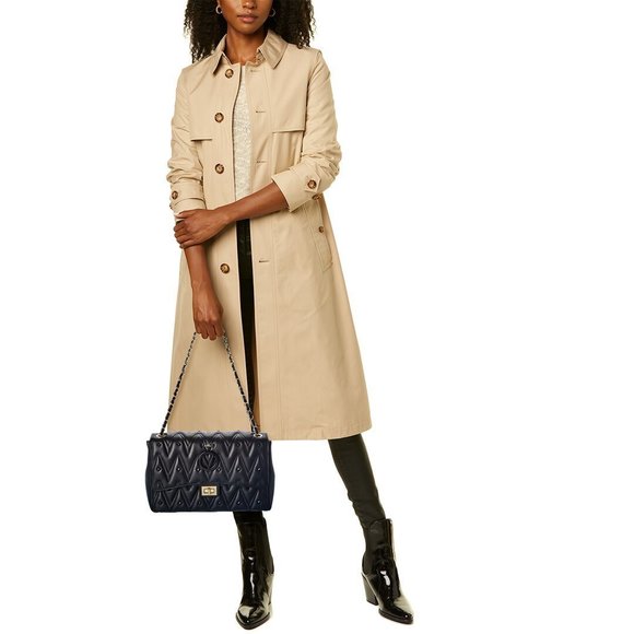 Valentino by Mario Valentino Posh D Leather Shoulder Bag - Picture 4 of 5